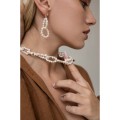 Link pearls earrings Προιόντα